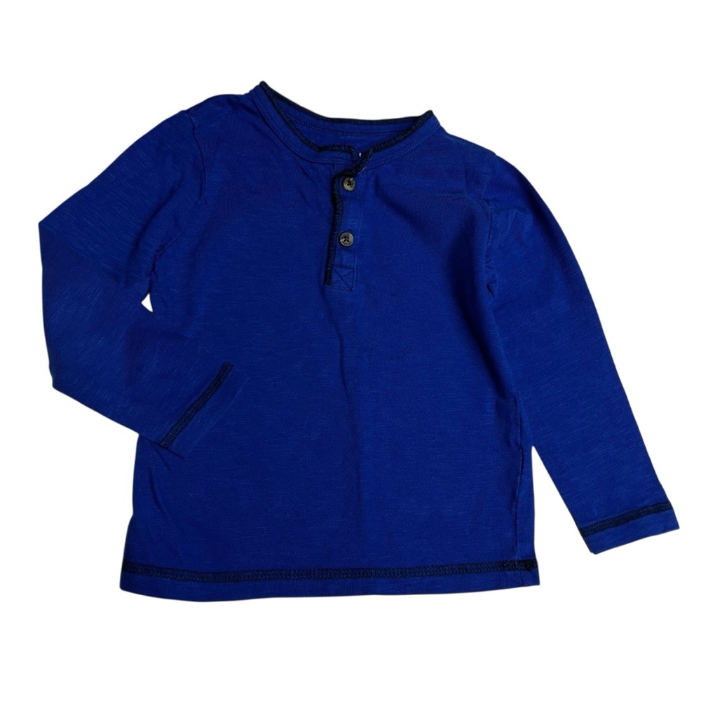 Joe Fresh Royal Blue Long Sleeve Tee‎